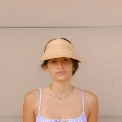 Jack's Surfboards Womens Kigigak Straw Visor