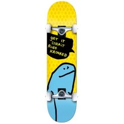 Krooked Skateboards Krooked O Geez Shmoo 7.75" Complete