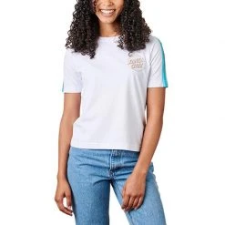 Santa Cruz Womens Layer Dot Raglan S/S Tee