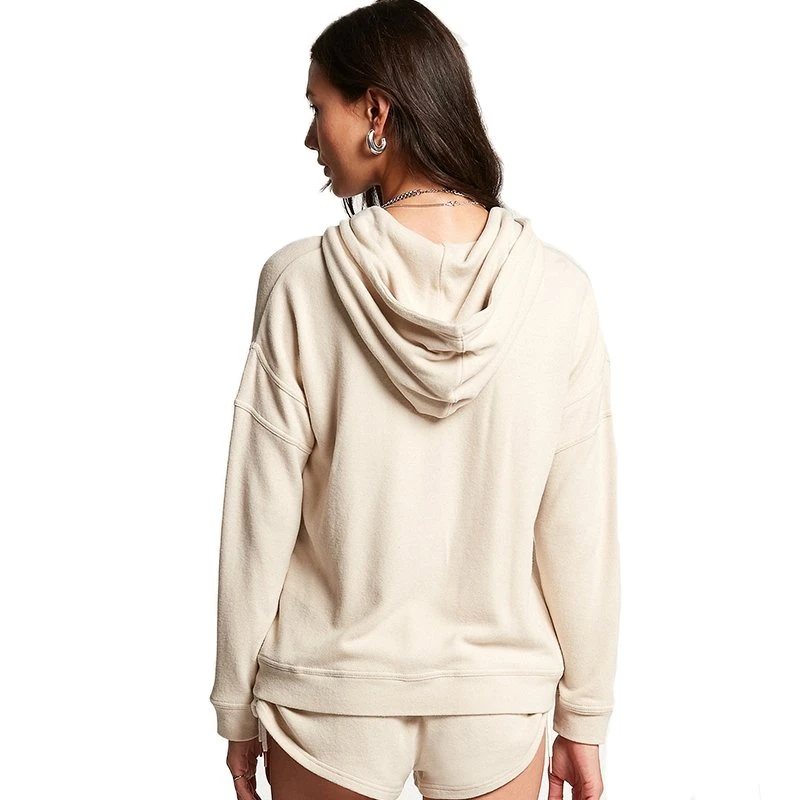 Volcom Womens Lil Zip Fleece Zip-Up Hoodie (PS) 6 Volcom Womens Lil Zip Fleece Zip-Up Hoodie (PS)