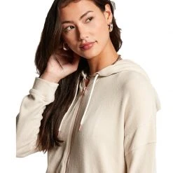 Volcom Womens Lil Zip Fleece Zip-Up Hoodie (PS) 18 Volcom Womens Lil Zip Fleece Zip-Up Hoodie (PS)