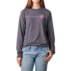 Santa Cruz Womens Linear Dot Boyfriend L/S Tee