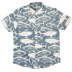 Salty Crew Longline Woven S/S Shirt