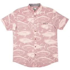 Salty Crew Longline Woven S/S Shirt