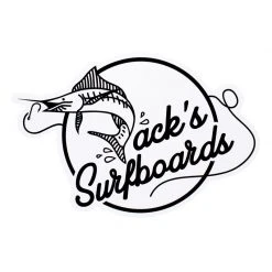 Jack's Surfboards Marlin Sticker