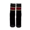 Jack's Surfboards Mens Men's Black Khaki Red Socks