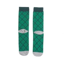 Jack's Surfboards Mens Men's Green Chevron Socks