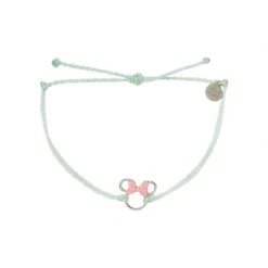 Pura Vida Minnie Mouse Charm Bracelet