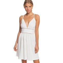 Roxy Womens New Silver Light Strappy Dress