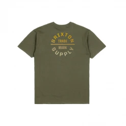 Brixton Mens Oath V S/S Standard T-Shirt (PS)