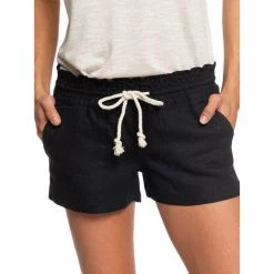 Roxy Womens Oceanside Linen Short