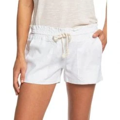 Roxy Womens Oceanside Linen Short