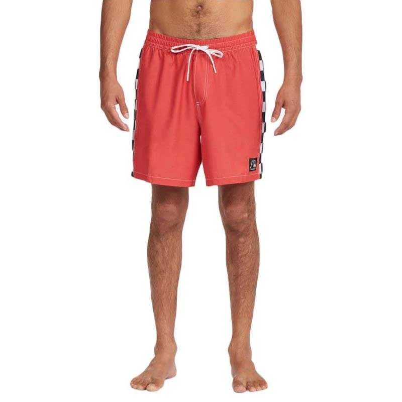 Quiksilver Mens DNA Checker Arch Volley Shorts 3 Quiksilver Mens DNA Checker Arch Volley Shorts