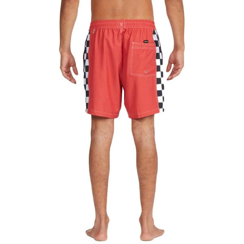 Quiksilver Mens DNA Checker Arch Volley Shorts 5 Quiksilver Mens DNA Checker Arch Volley Shorts