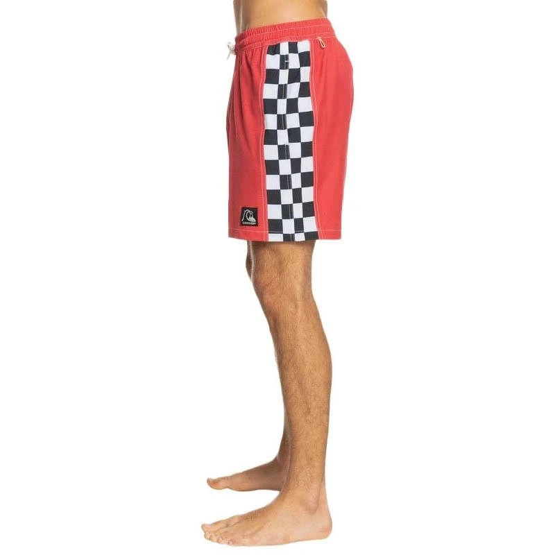 Quiksilver Mens DNA Checker Arch Volley Shorts 4 Quiksilver Mens DNA Checker Arch Volley Shorts