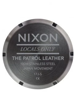 Nixon Mens Patrol Leather Watch 30 Nixon Mens Patrol Leather Watch