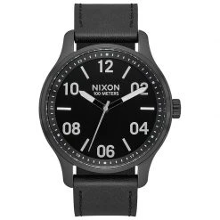 Nixon Mens Patrol Leather Watch 22 Nixon Mens Patrol Leather Watch