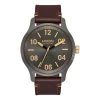 Nixon Mens Patrol Leather Watch