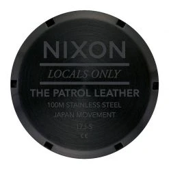 Nixon Mens Patrol Leather Watch 25 Nixon Mens Patrol Leather Watch