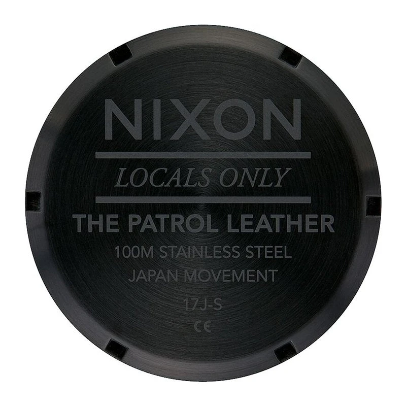 Nixon Mens Patrol Leather Watch 11 Nixon Mens Patrol Leather Watch