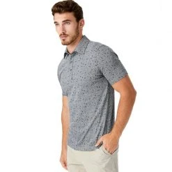 7 Diamonds Pinseeker Performance S/S Pima Polo Mens
