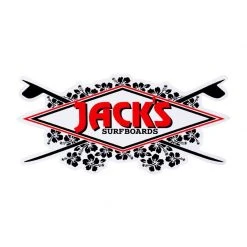 Jack's Surfboards Plate Lunch Sticker
