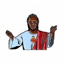 Copped MFG Praise Kendrick Enamel Pin
