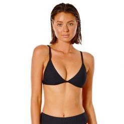 Rip Curl Premium Surf Banded Fixed Tri Bikini Top Womens