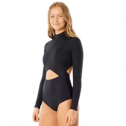 Rip Curl Premium Surf Good Coverage L/S One Piece Swimsuit Womens