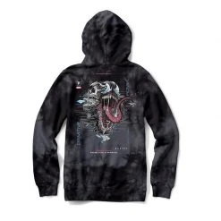 Mens Marvel X Primitive Venom Washed Pullover Hoodie
