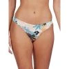 Roxy Printed Beach Classics Mini Bikini Bottom 1 Roxy Printed Beach Classics Mini Bikini Bottom