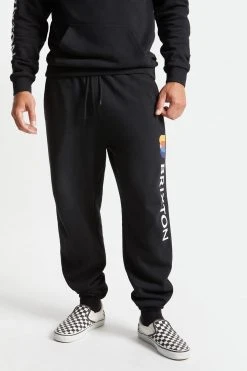 Brixton Mens Alton Sweatpant 9 Brixton Mens Alton Sweatpant