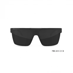 Heat Wave Quatro Sunglasses In Polarized Black