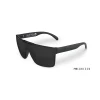 Heat Wave Quatro Sunglasses In Polarized Black