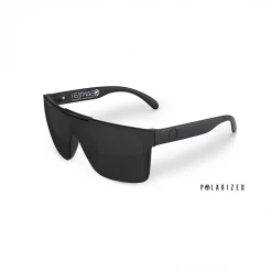 Heat Wave Quatro Sunglasses In Polarized Black