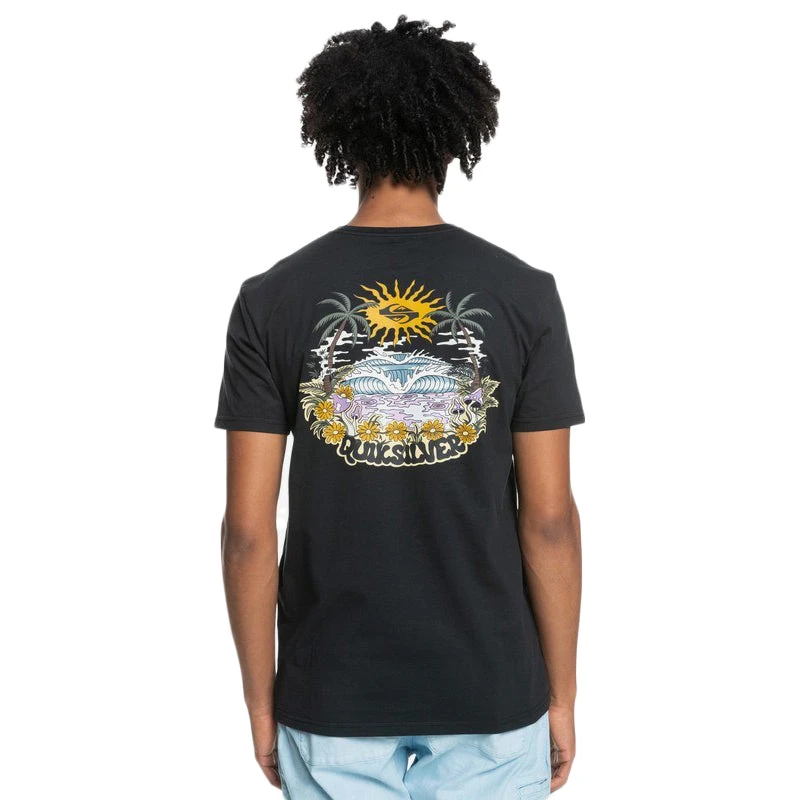 Quiksilver Mens Men's Hypnotic Bliss T-Shirt 4 Quiksilver Mens Men's Hypnotic Bliss T-Shirt