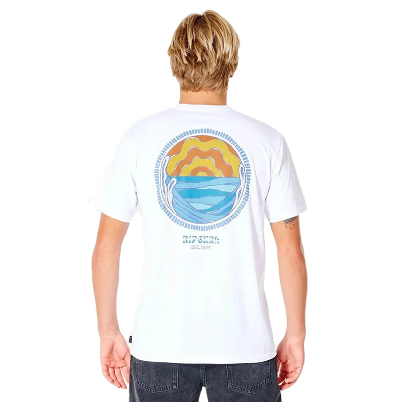 Rip Curl Rays And Tubed S/S T-Shirt Mens 6 Rip Curl Rays And Tubed S/S T-Shirt Mens