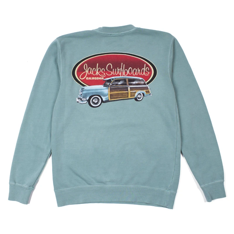 Jack's Surfboards Country Squire Pigment Crewneck Sweatshirt '21 11 Jack's Surfboards Country Squire Pigment Crewneck Sweatshirt '21