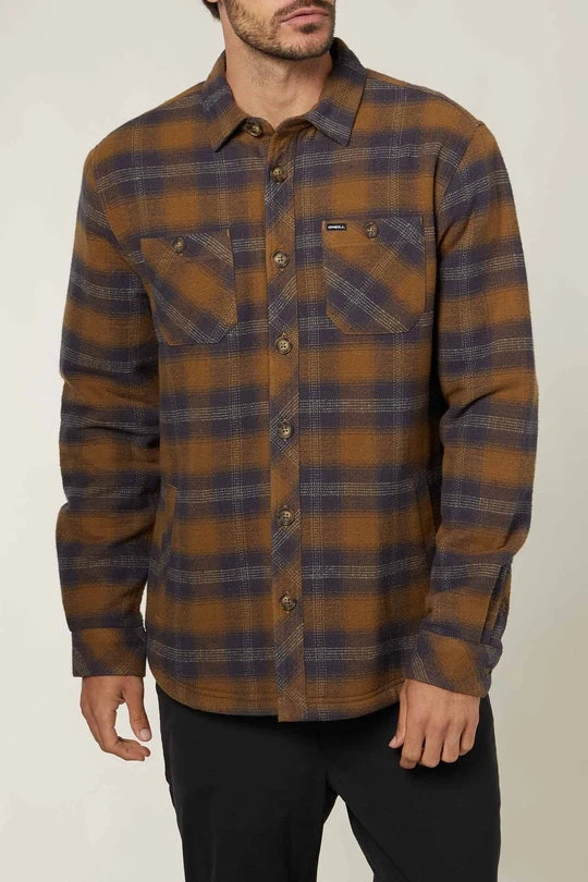O'Neill Redmond Sherpa Flannel Mens 5 O'Neill Redmond Sherpa Flannel Mens