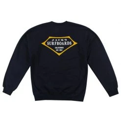 Jack's Surfboards Mens Retro Lam Crewneck Pullover