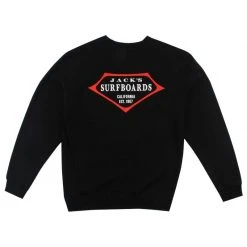 Jack's Surfboards Mens Retro Lam Crewneck Pullover