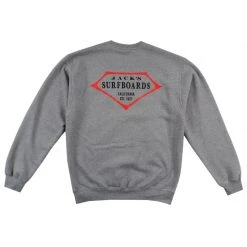 Jack's Surfboards Mens Retro Lam Crewneck Pullover