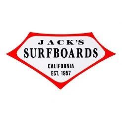Jack's Surfboards Retro Lam Sticker