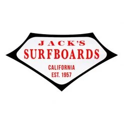 Jack's Surfboards Retro Lam Sticker
