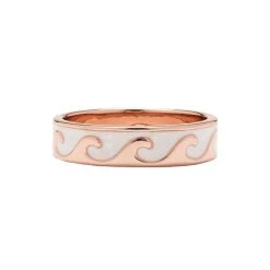 Pura Vida Reversible Enamel Wave Ring