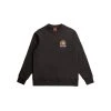 Rhythm Mens Blaze Vintage Fleece Crewneck