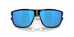 Costa Mens Rincondo Sunglasses (Shiny Black/Blue Mirror - Polarized)