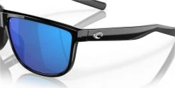 Costa Mens Rincondo Sunglasses (Shiny Black/Blue Mirror - Polarized)