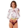 Rip Curl Tallows Good Long Sleeve One Piece Swimsuit Womens