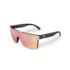 Heat Wave Quatro Sunglasses In Rose Gold